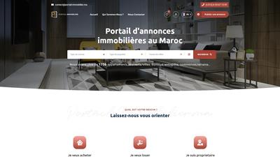 portail immobilier: Portail d'annonces immobilières au Maroc