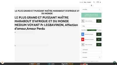 voyant marabout sérieux-professeur jean legbavinon.Telephone whtasapps +22990810913