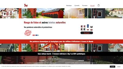 Rouge de Falun et coloris de peintures suÃ©doise | Rouge de falun
