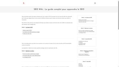 SEO WIKI, guide web pour comprendre le SEO