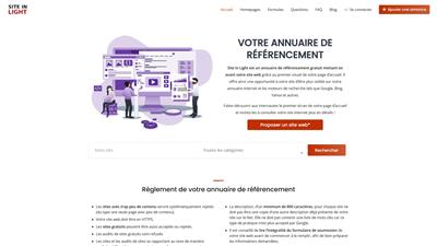 SiteinLight - Annuaire de référencement en ligne