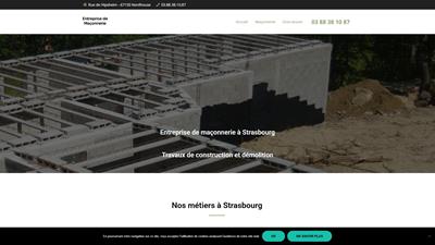 Entreprise de maçonnerie à Strasbourg