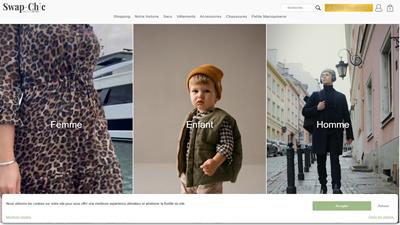 Swap-Chic, site de revente de vêtements féminins