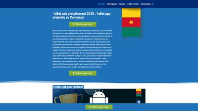 Applis sur les paris sportifs au Cameroun
