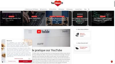 Le site sur Youtube