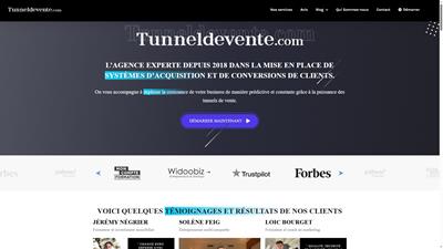Formation tunnel de vente