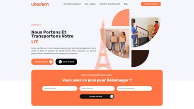 Uberdem, Service de déménagement à Paris