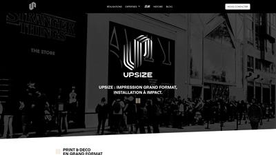 Upsize : Impression numérique grand format à Paris