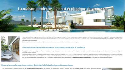Votre maison moderne