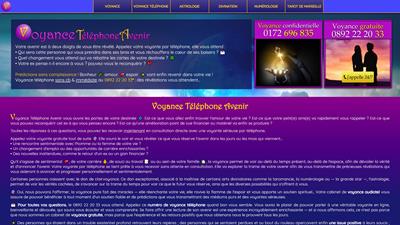 Voyance téléphone avenir
