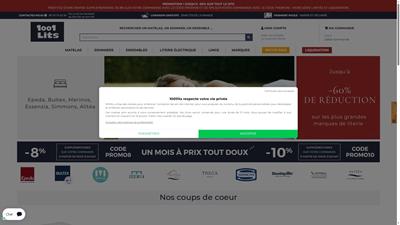 Magasin de literie