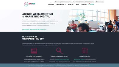 Création site internet Paris - 360 WEBMARKETING