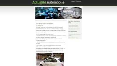 actualité automobile