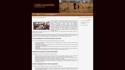 aide humanitaire