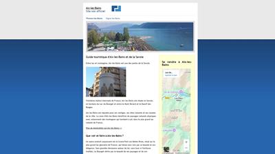 visitez Aix les Bains