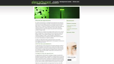 les algo-carburants