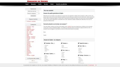 Annuaire de Sophie