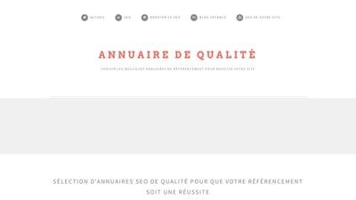 Annuaires de qualité