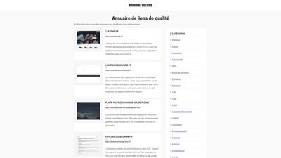 Annuairedeliens.fr