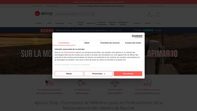 Apicius shop: materiel de restauration