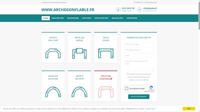 visibilité de vos événements à l'aide des arches gonflables