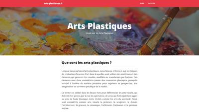 arts plastiques