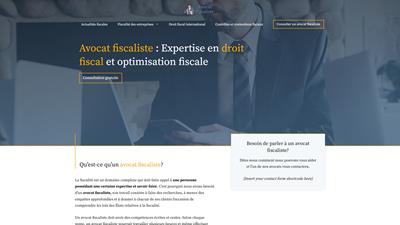 avocat fiscaliste