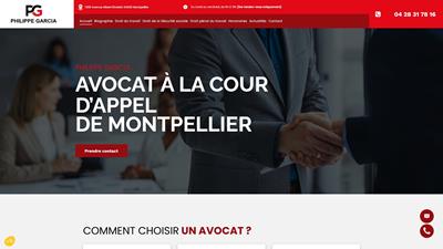 Avocat Droit du Travail à Montpellier - Maître Philippe Garcia