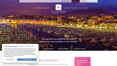 Maître Gasperini, avocat en droit pénal à Marseille