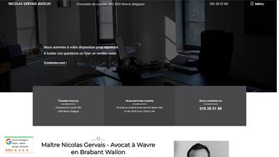 Cabinet avocat à Wavre - Maître Nicolas Gervais