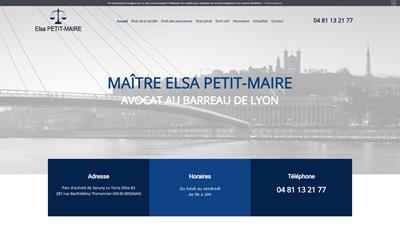 Avocat en droit pénal à Lyon, Maître Elsa Petit-Maire
