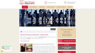 Marie-Véronique Rahon-Witz : Avocat à Meudon