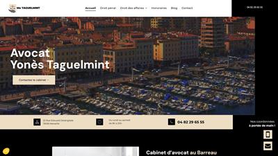 Avocat aux Barreaux de Marseille, Maître Yonès Taguelmint