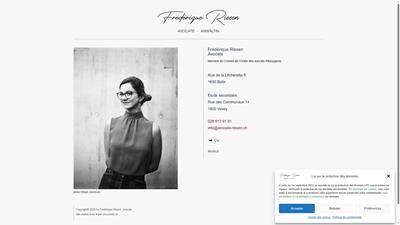 F.Riesen, avocat à Bulle en Suisse