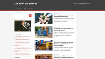 Location de benne