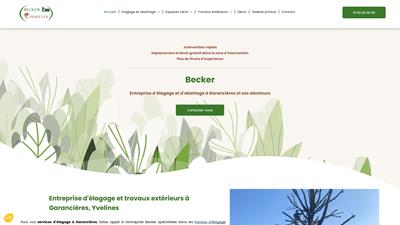 Becker, une entreprise d’élagage et d'abattage qualifiée