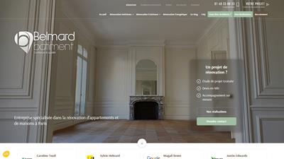 Site Internet Belmard-Batiment.fr 
