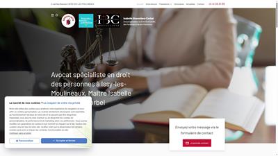 Consultez le site de Maître Isabelle Besombes-Corbel
