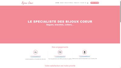 Bijoux coeur - le spécialiste des bijoux coeurs