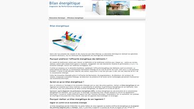 bilan energetique