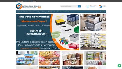 Achetez la bonne boîte de rangement