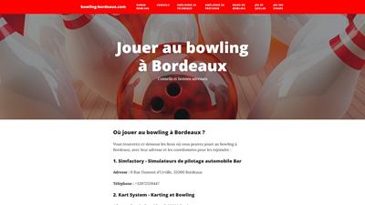 bowling Bordeaux