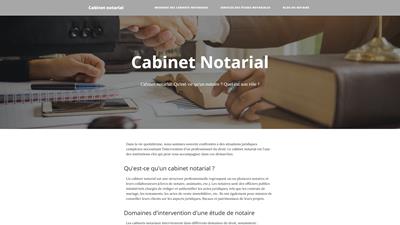 cabinet notarial