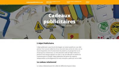 les cadeaux publicitaires