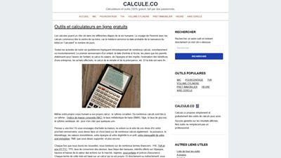 Outils et calculateurs en ligne gratuits