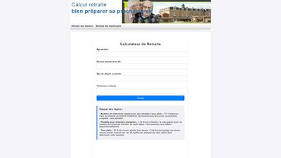 calcul retraite