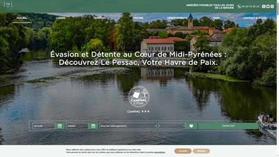 Camping Tarn 3 étoiles à Vielmur sur Agout proche Castres et Albi