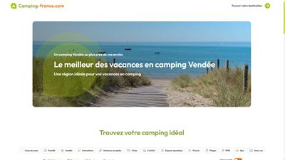 Les meilleurs campings en Vendée