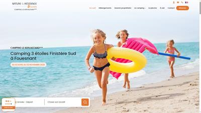 camping Le Kervastard