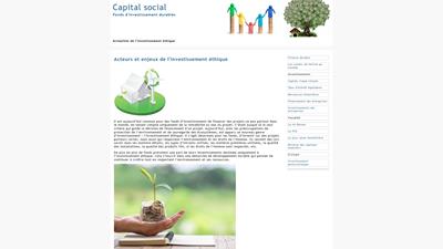 le capital social